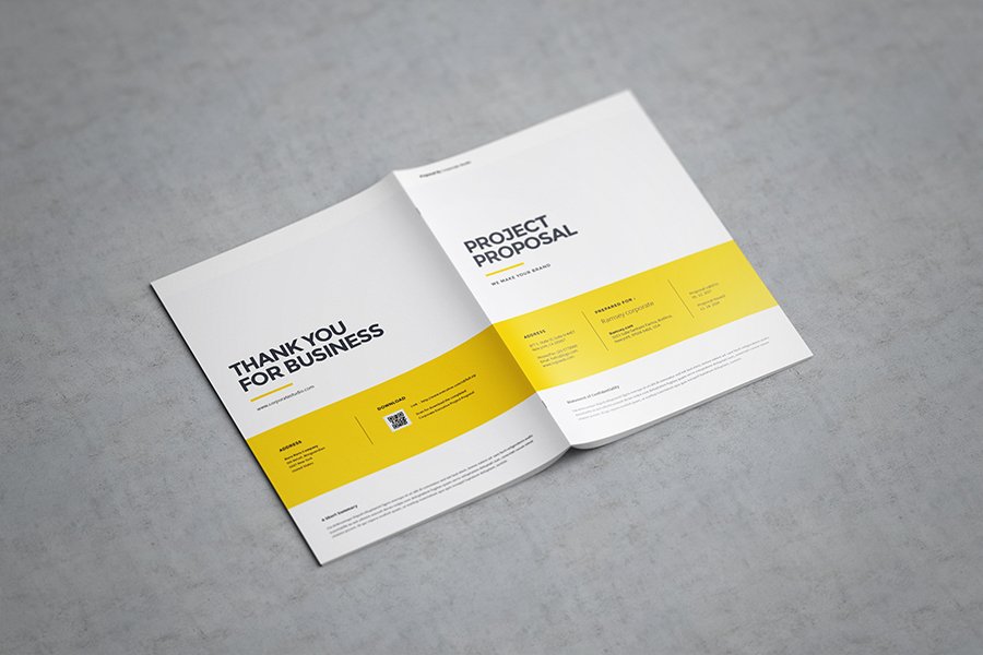 A4 Free Catalogue Mockup