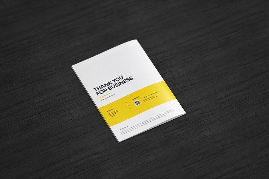 A4 Free Catalogue Mockup