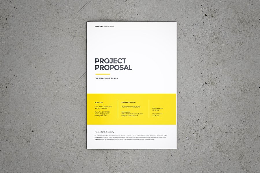 A4 Free Catalogue Mockup
