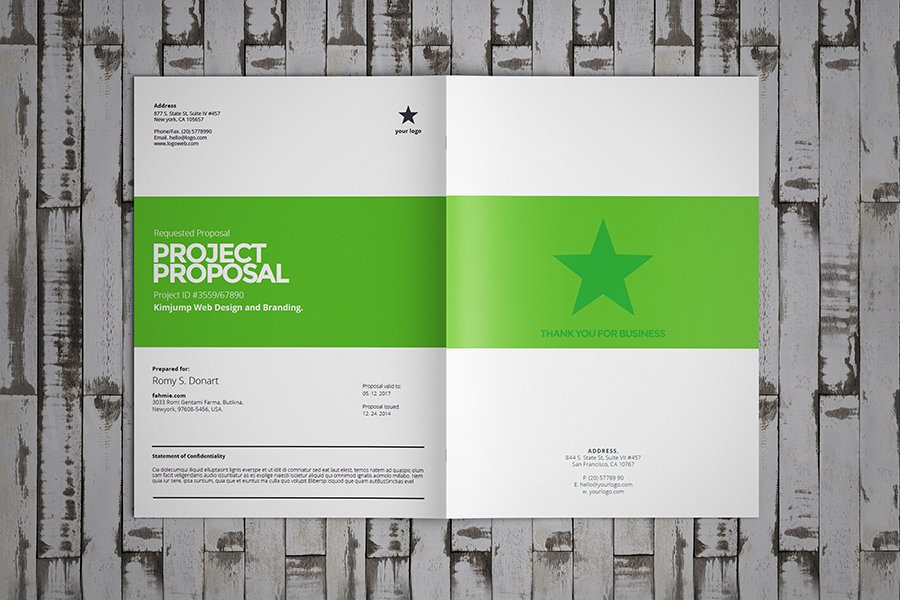 A4 Free Catalogue Mockup