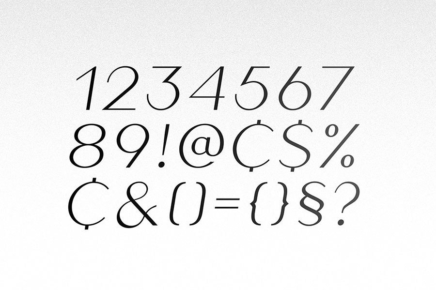 Athena Font Family Demo