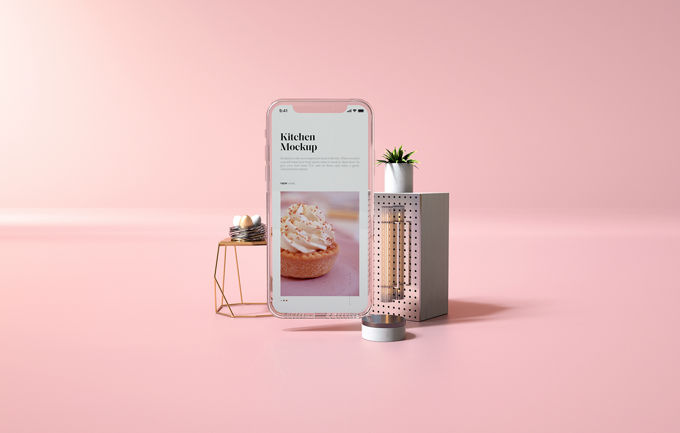 The Dreamer Free UI Mockup 2