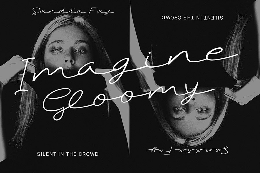 Gama Hend Handwriting Font