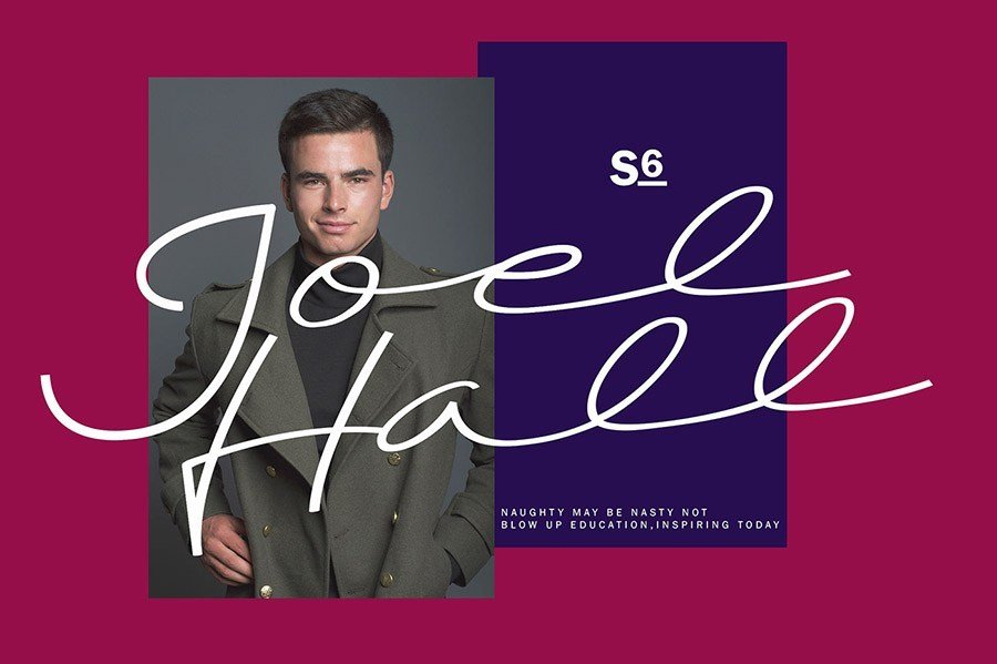 Gama Hend Handwriting Font