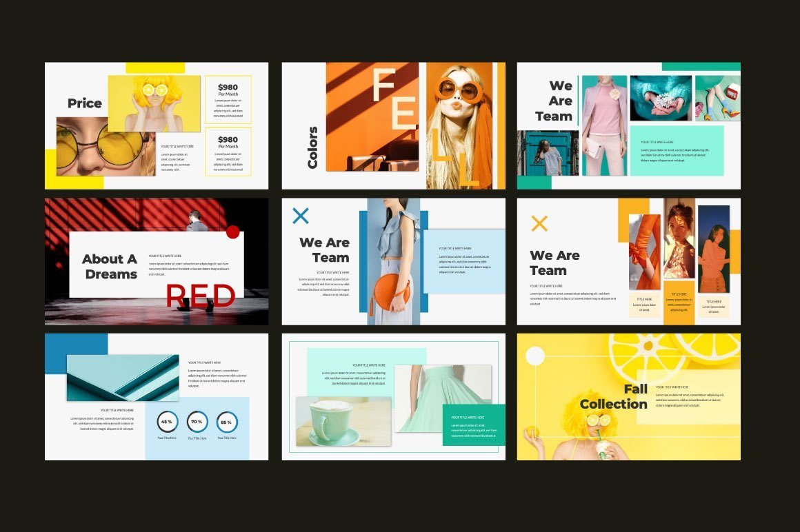 COLORS Free PowerPoint Template