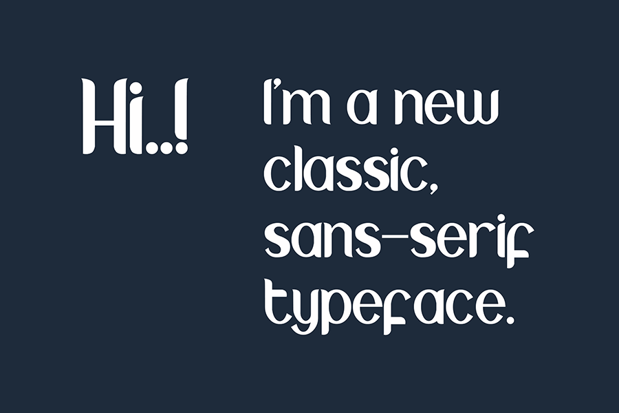 Crown Display Font Demo