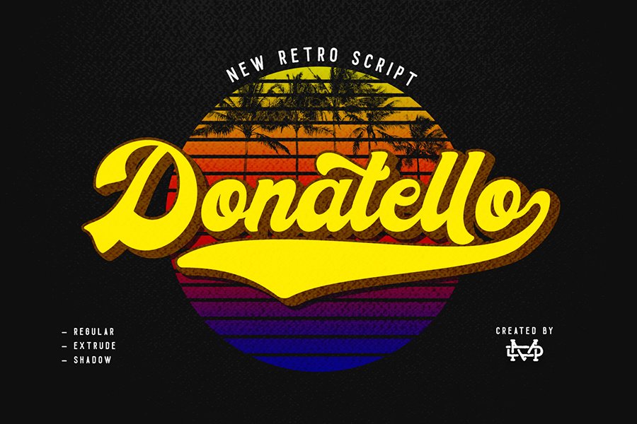 Donatello Retro Script Demo