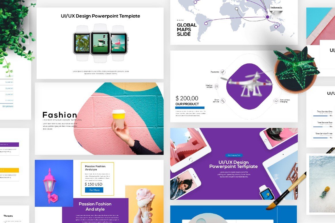 Fashion Free Presentation Template