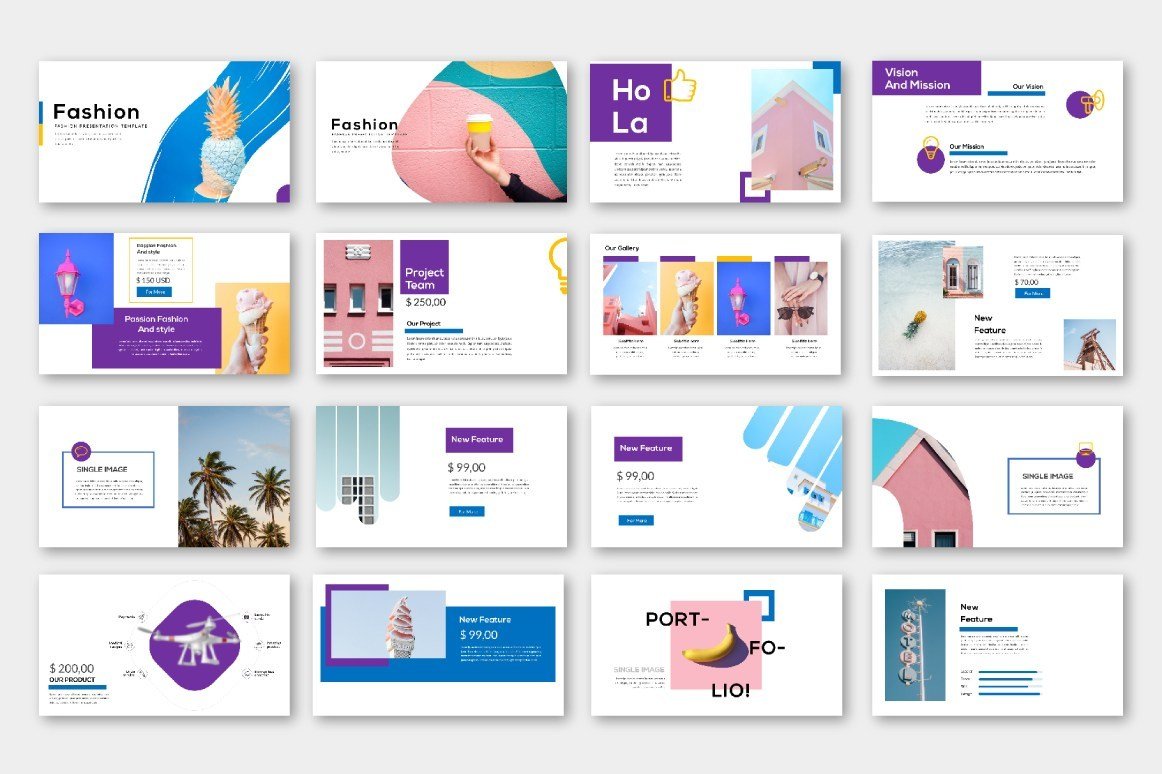Fashion Free Presentation Template