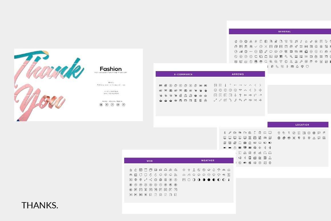 Fashion Free Presentation Template