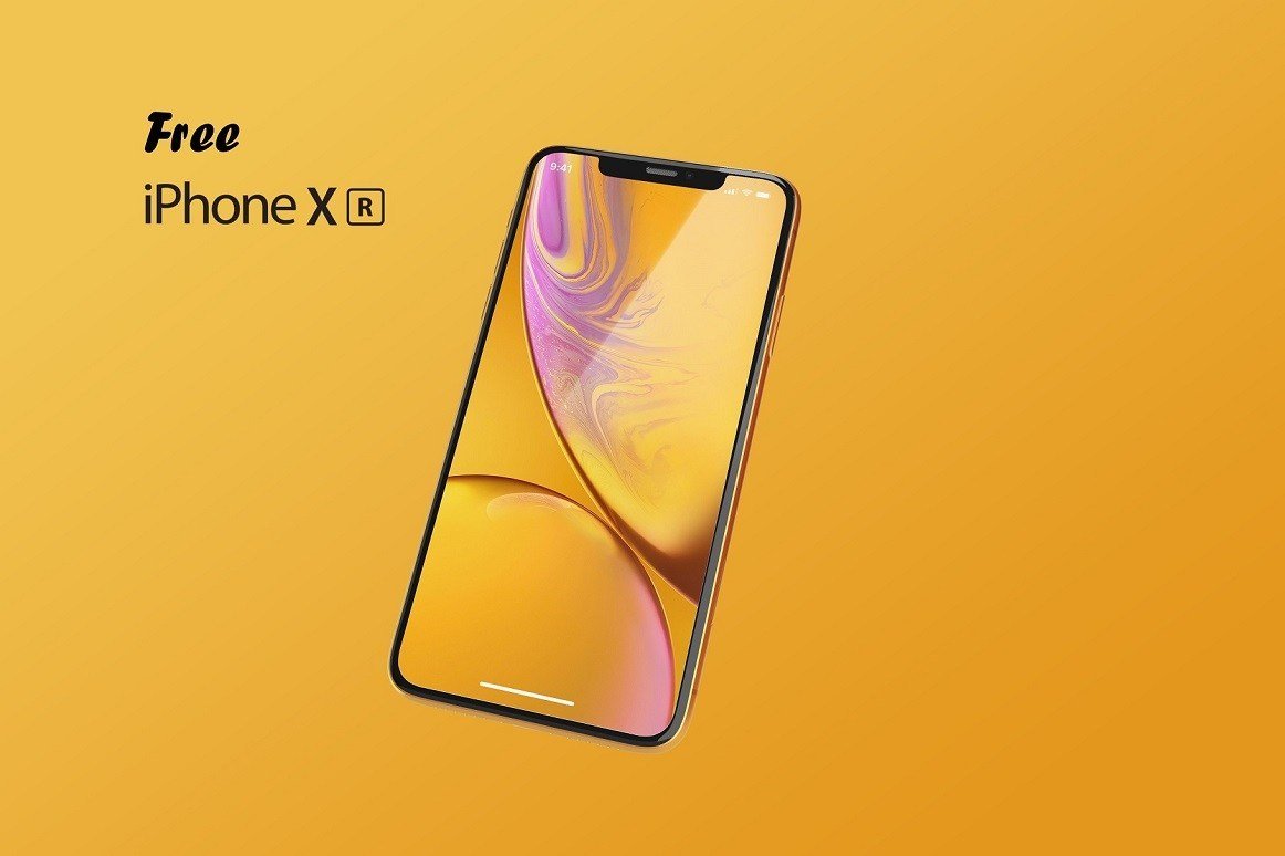 Free iPhone XR Mockup
