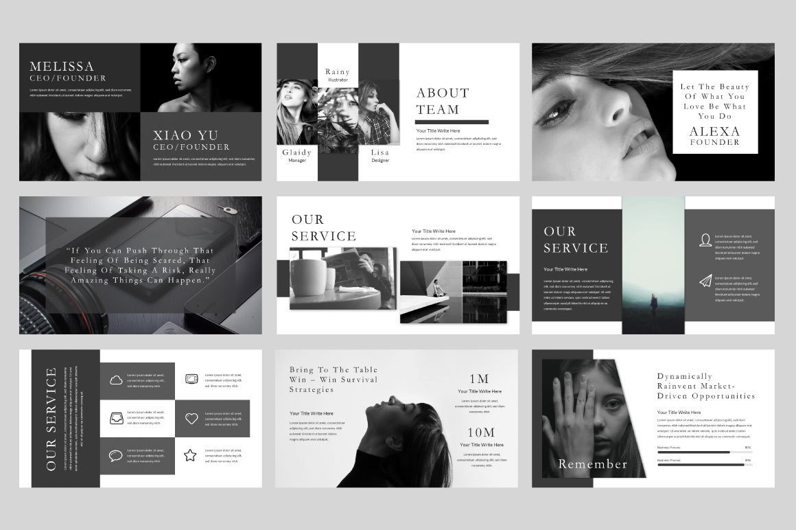 Free Remember Template Presentation