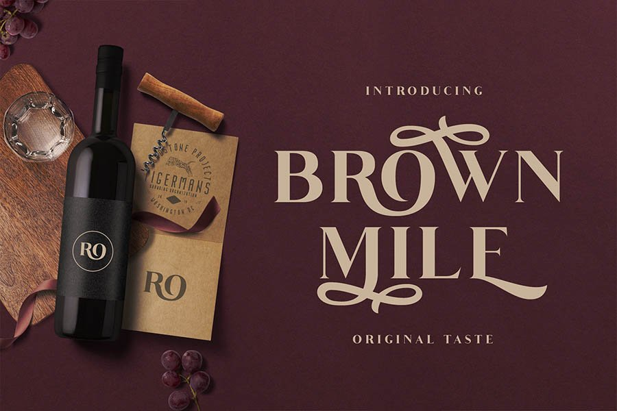 Groce Stylistic Serif Font