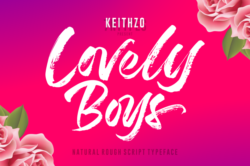 Lovely Boys Script Font