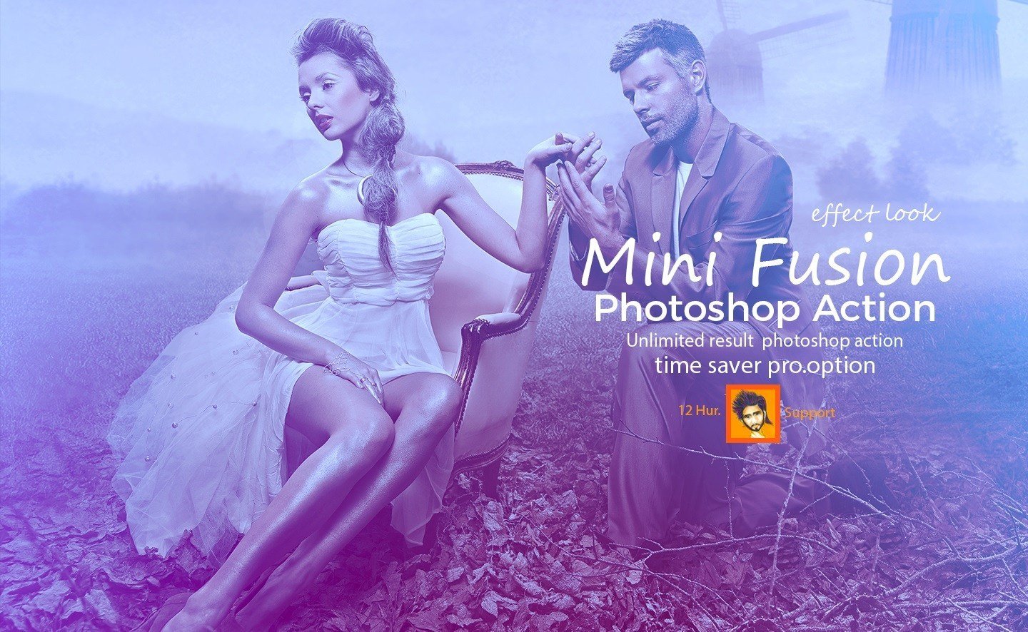 Mini Fusion Photoshop Action