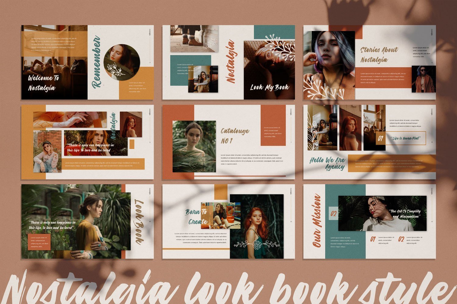 Nostalgia Free Powerpoint Template