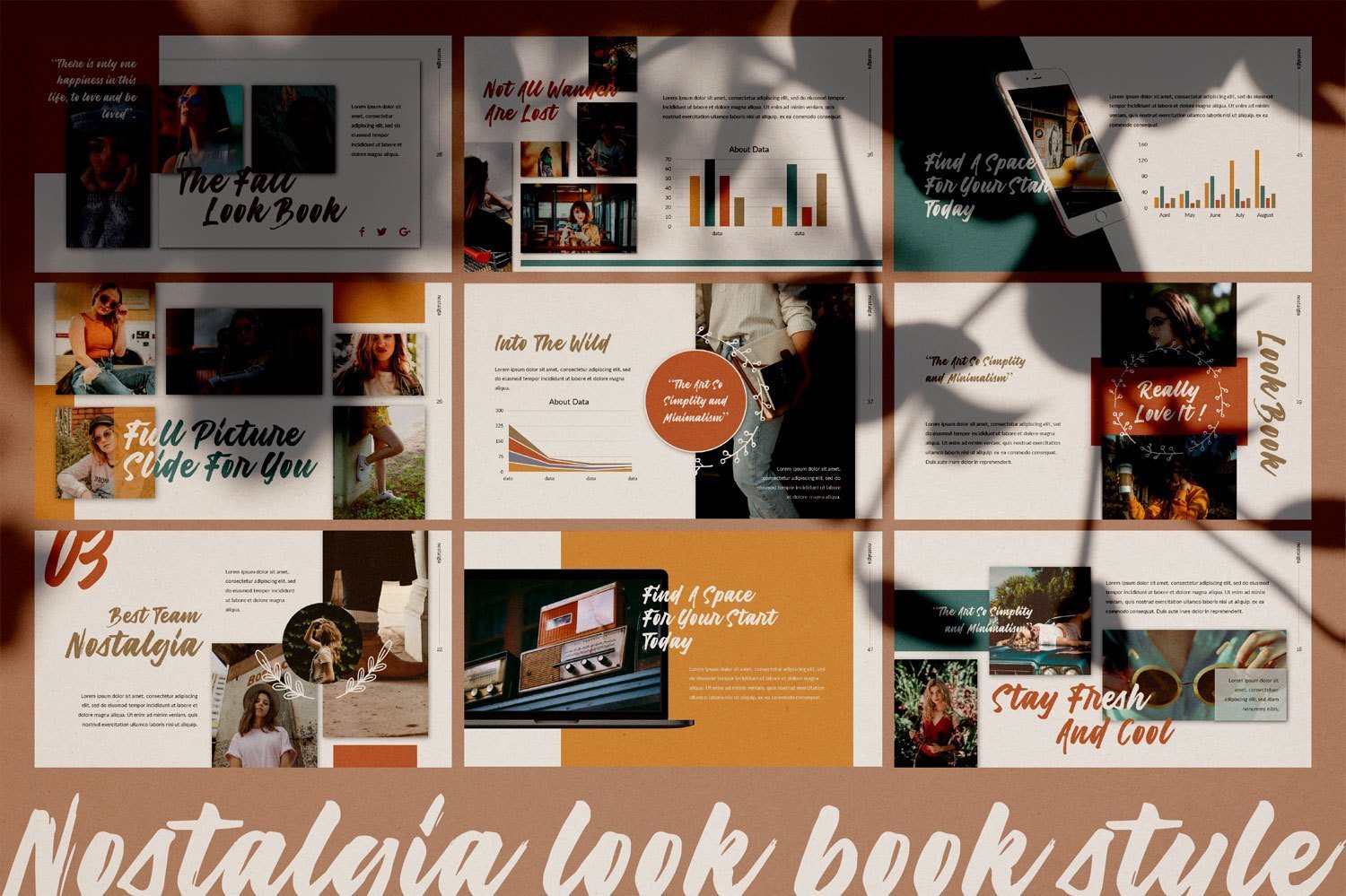 Nostalgia Free Powerpoint Template