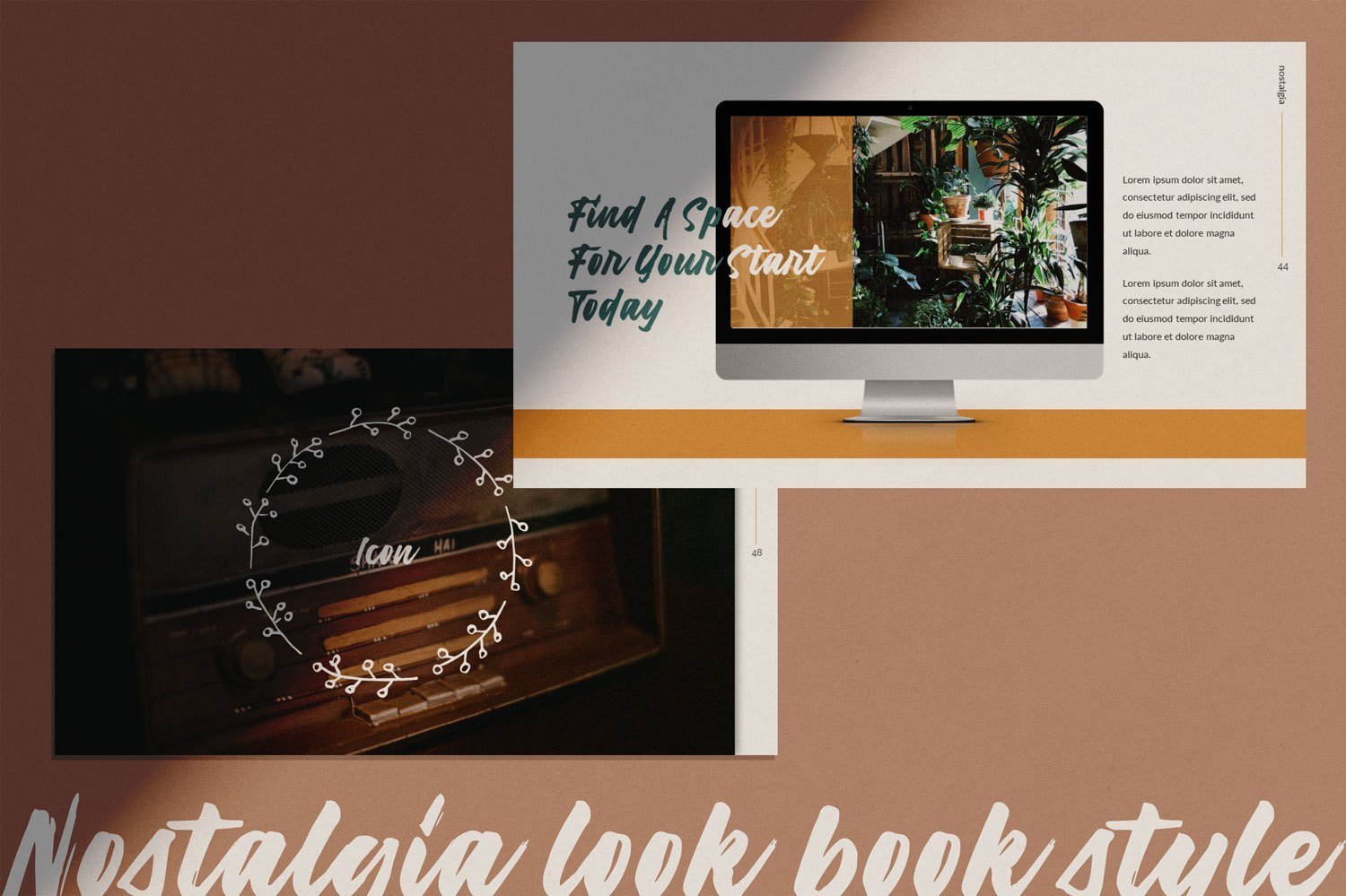 Nostalgia Free Powerpoint Template
