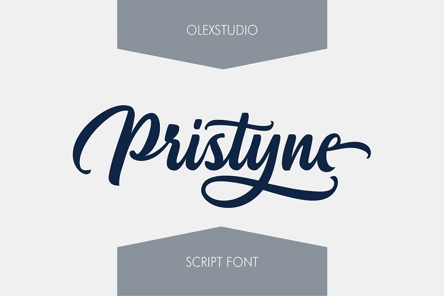 Pristyne Handlettering Script