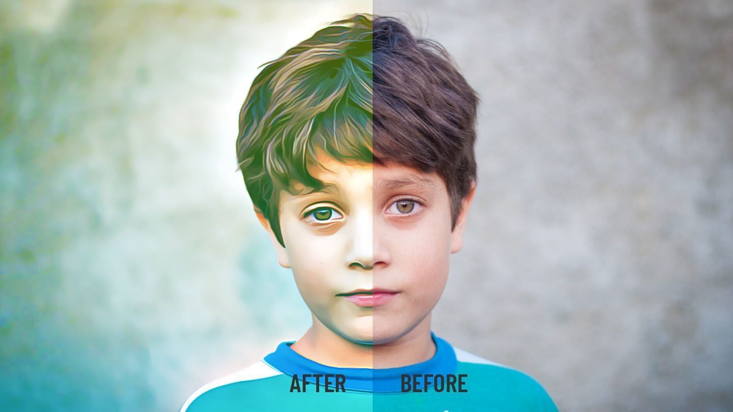 Realistic Painting Photoshop Action