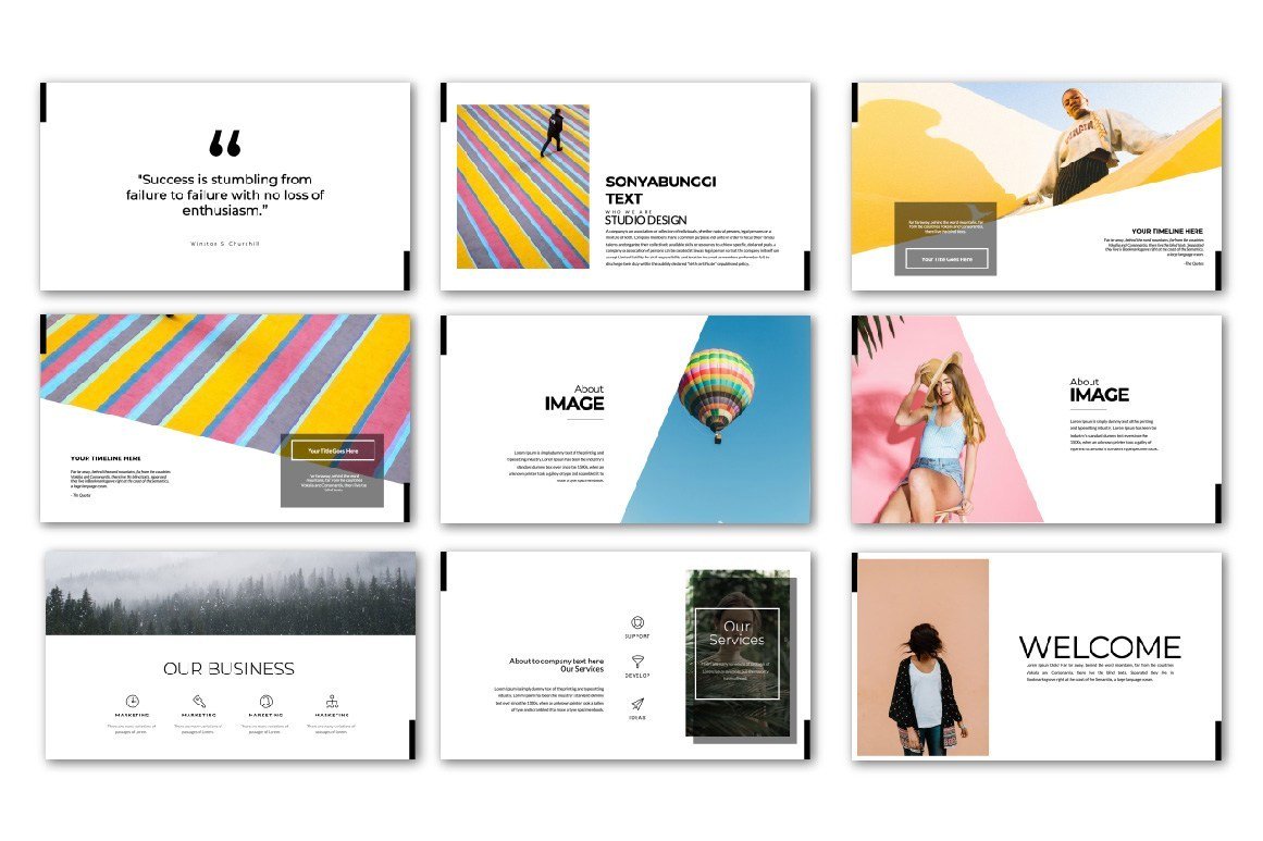Sonya Bunggi Presentation Template