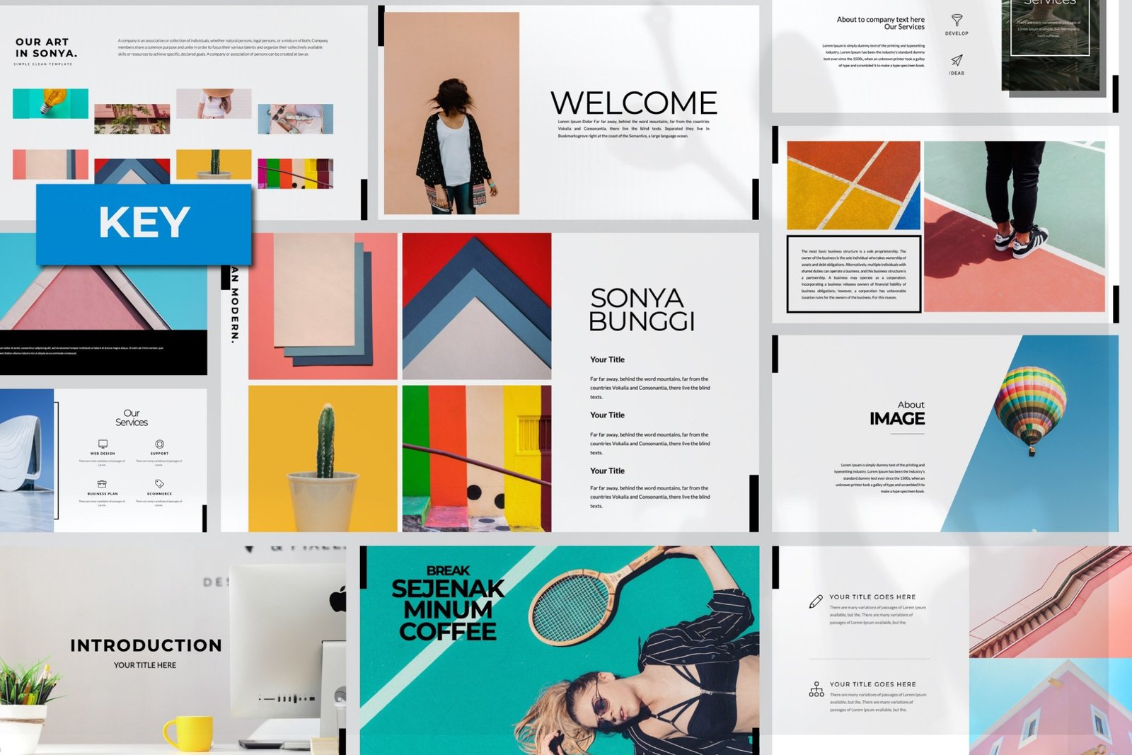 Sonya Bunggi Presentation Template