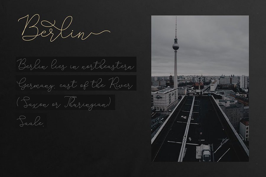 Adelya Handlettering Script