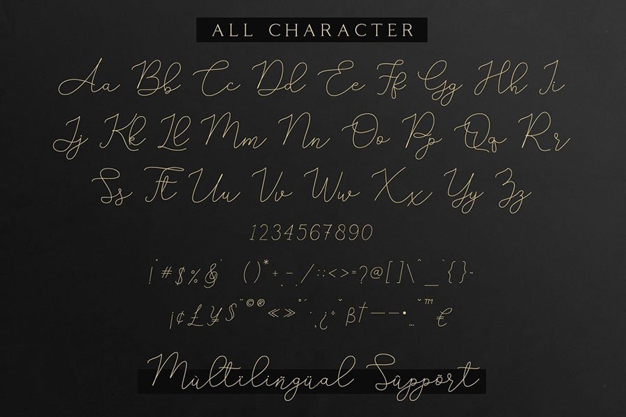 Adelya Handlettering Script