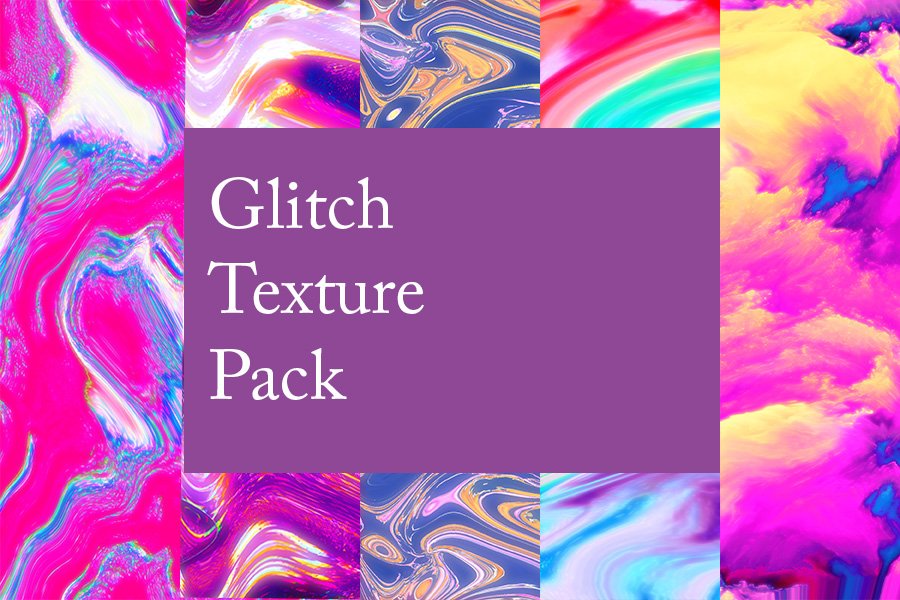 Glitch Texture Backgrounds