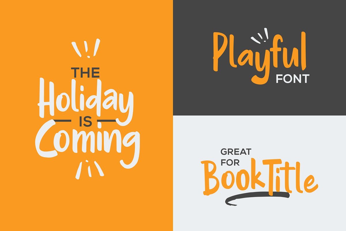 Hollaboy Display Font Demo