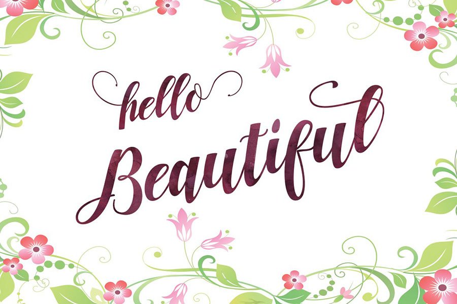 Nurillia Calligraphy Script Font