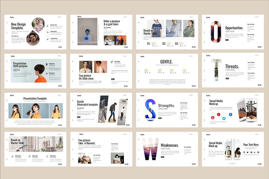 Gentle PowerPoint Template