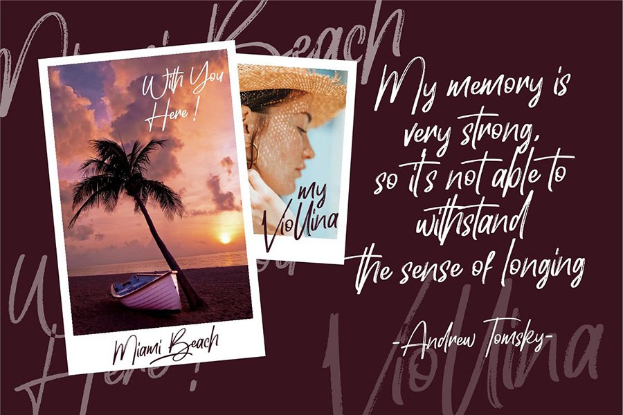 Hellotropica Handbrush Font