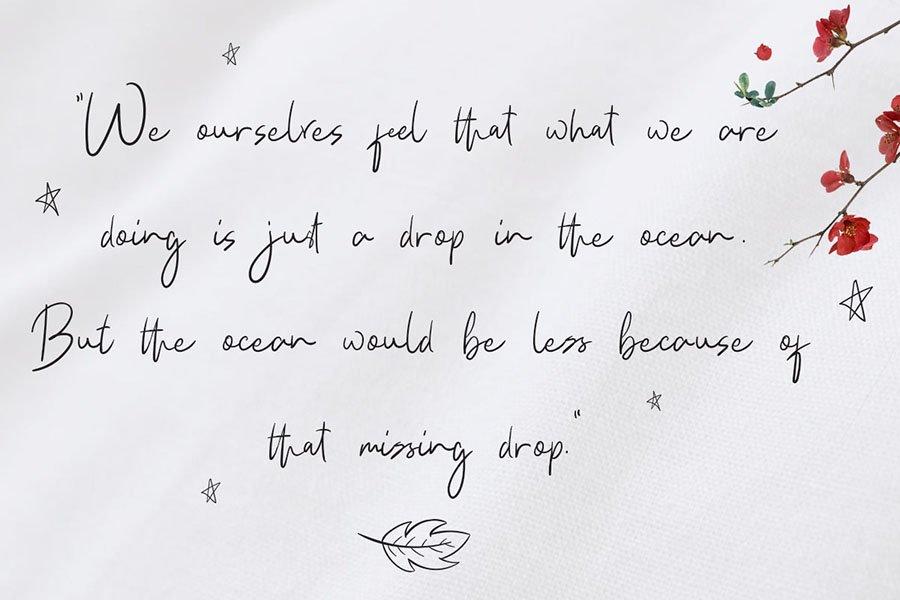 Kathlyn Signature Font Demo