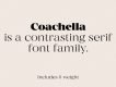 MADE Coachella Font Family