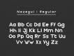 Nazegul Free Display Sans