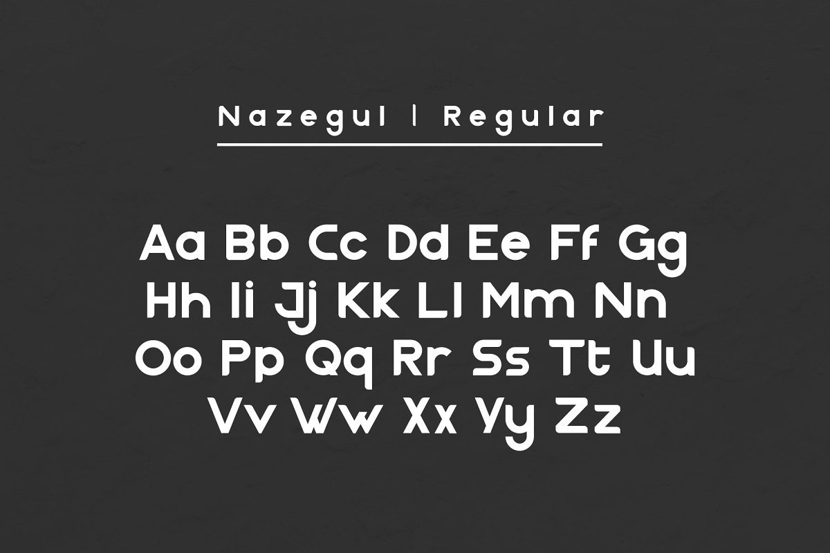 Nazegul Free Display Sans