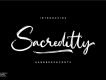 Sacreditty Script Free Demo