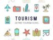 Tourism Vector Free Icon Set