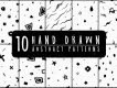 10 HandDrawn Abstract Patterns