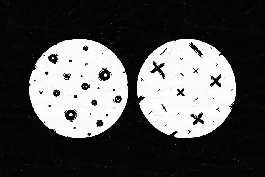 10 HandDrawn Abstract Patterns