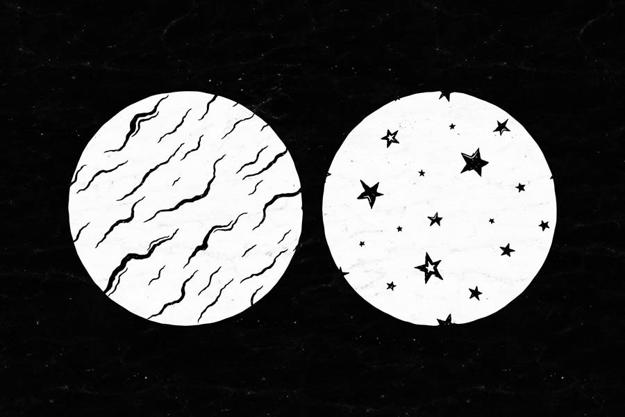 10 HandDrawn Abstract Patterns