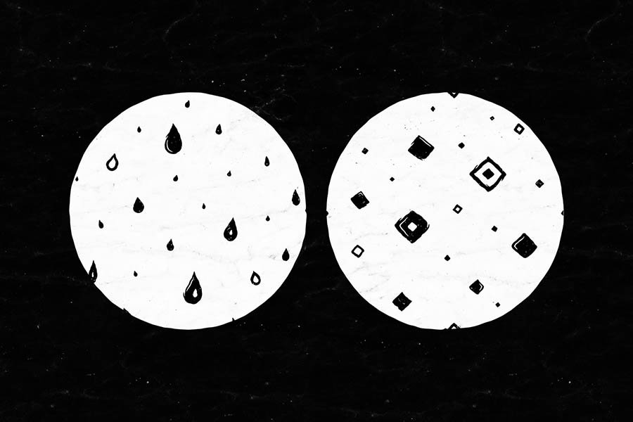 10 HandDrawn Abstract Patterns