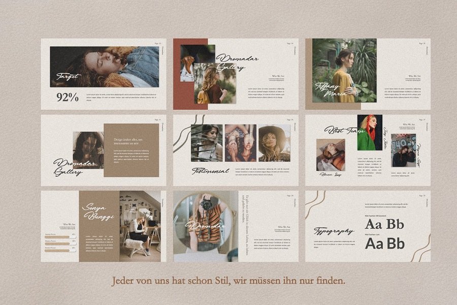 Dromadary Presentation Template
