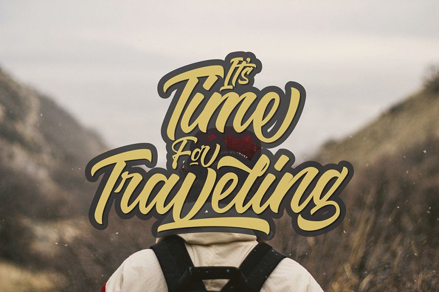 Riverside Script Font Demo