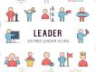 Leader Vector Icon Set
