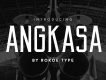 Angkasa Free Display Font