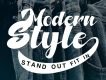 North Blue Bold Script Font