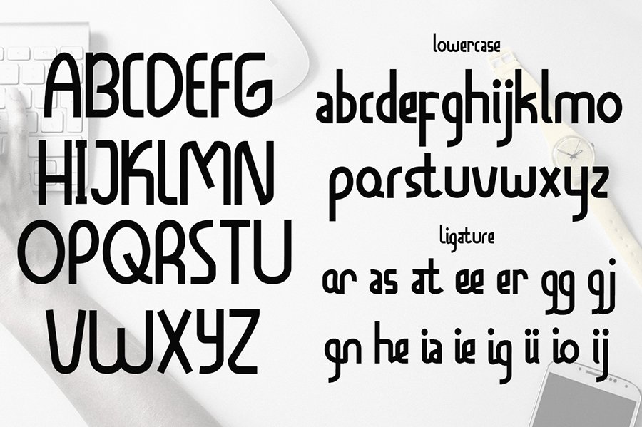 Vibestyle Display Font Demo