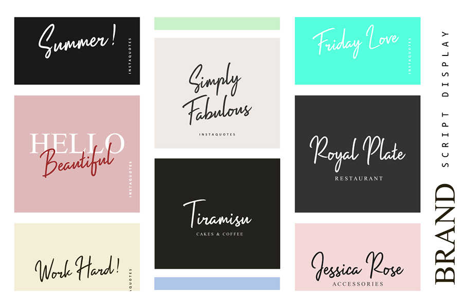 Impossible Script Font Demo